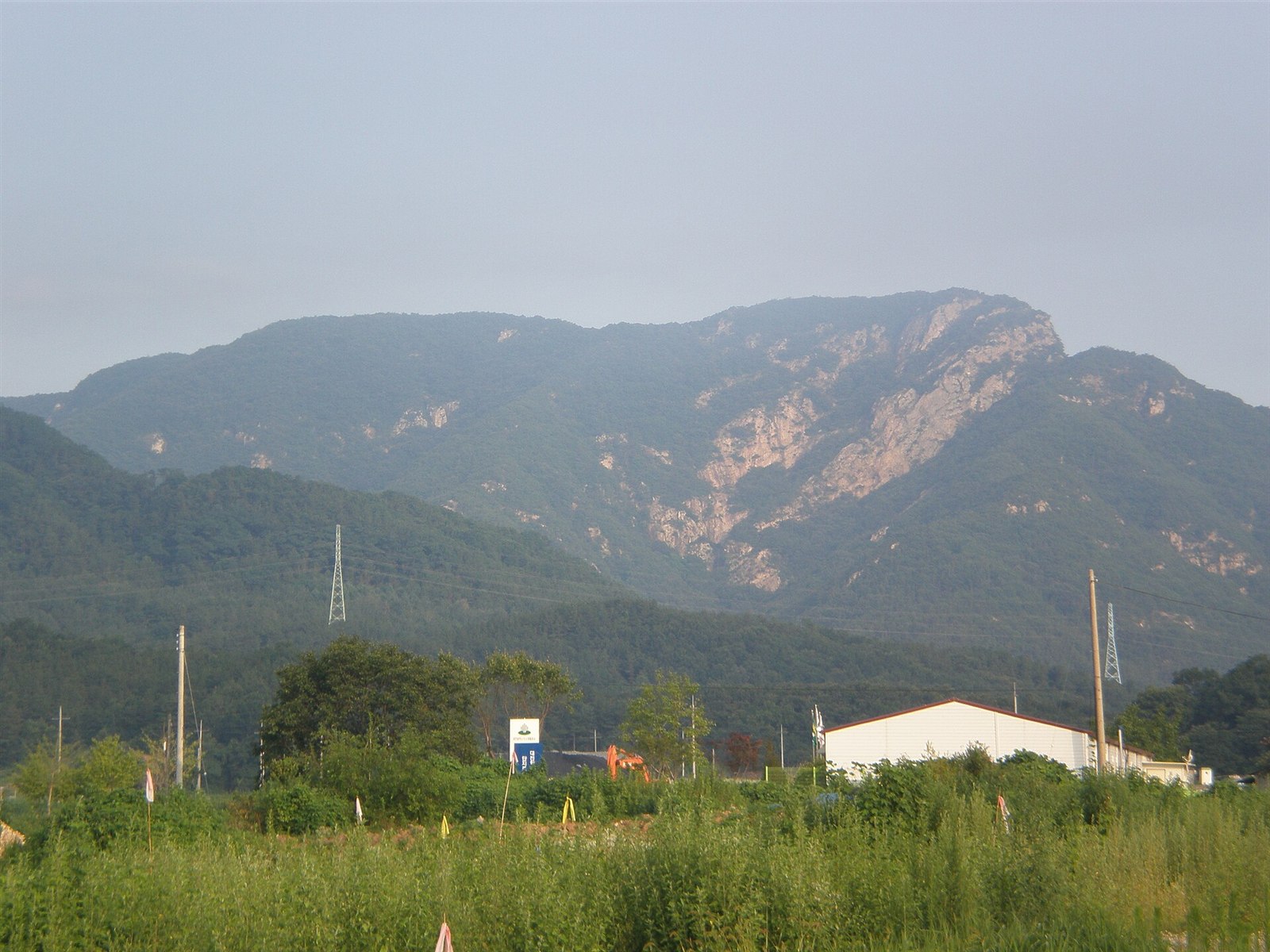 계룡산 풍경