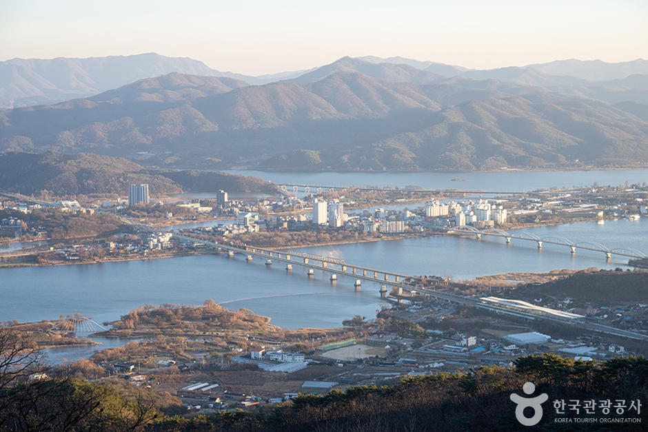 운길산 풍경
